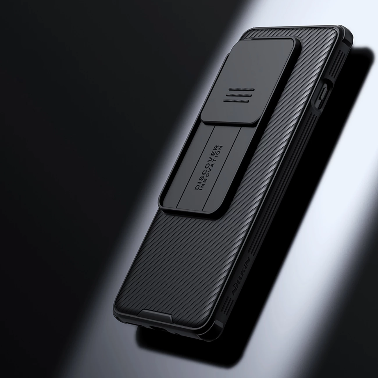 Mbështjellës Nillkin CamShield Pro për OnePlus Ace 3 / 12R, i zi