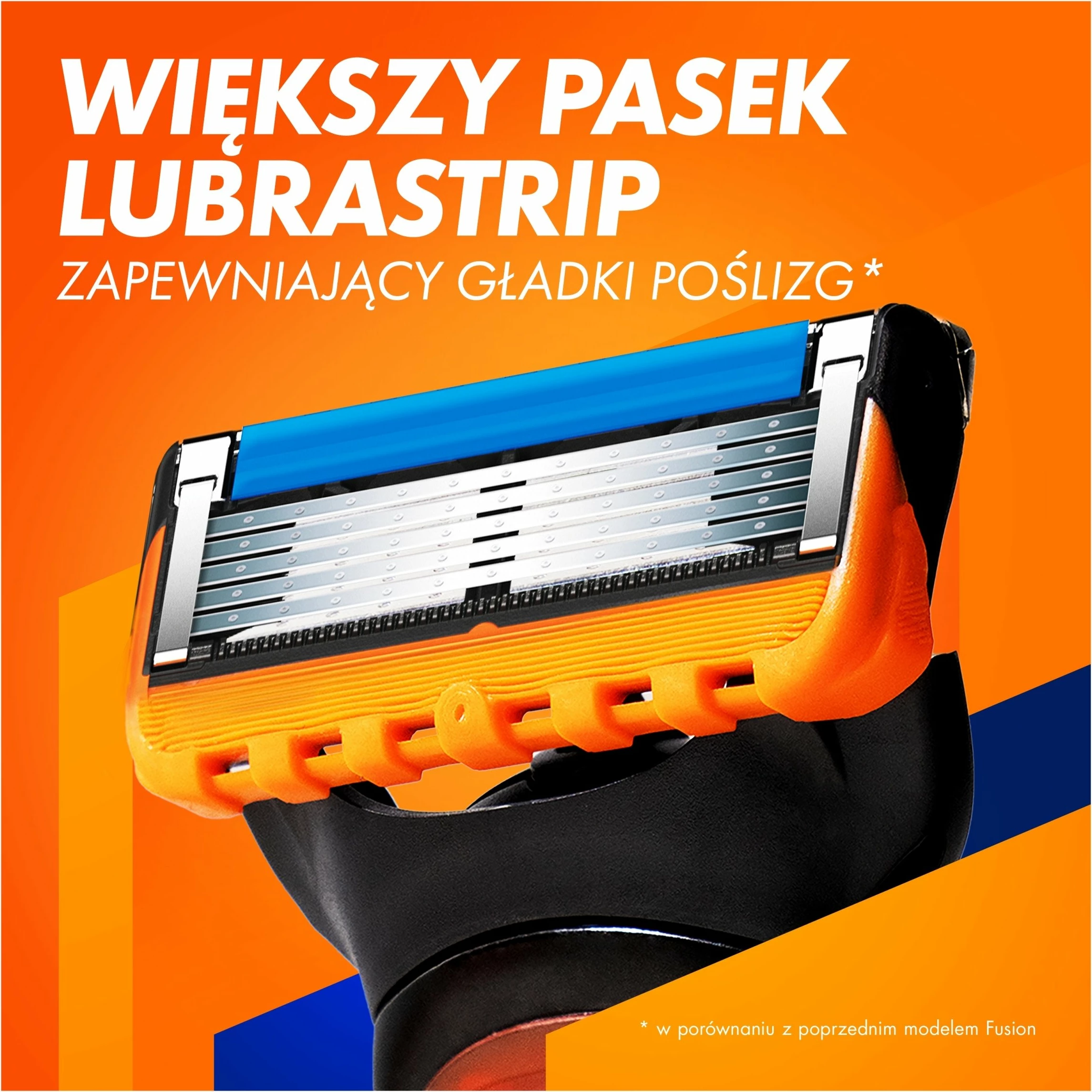 Briskë rroje Gillette Fusion5, 5 tehe rezervë + mbajtëse, e kuqe
