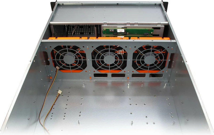 Kasë serveri Inter-Tech IPC STORAGE 4U-4410, 4U Rack 19", çelik, e zezë