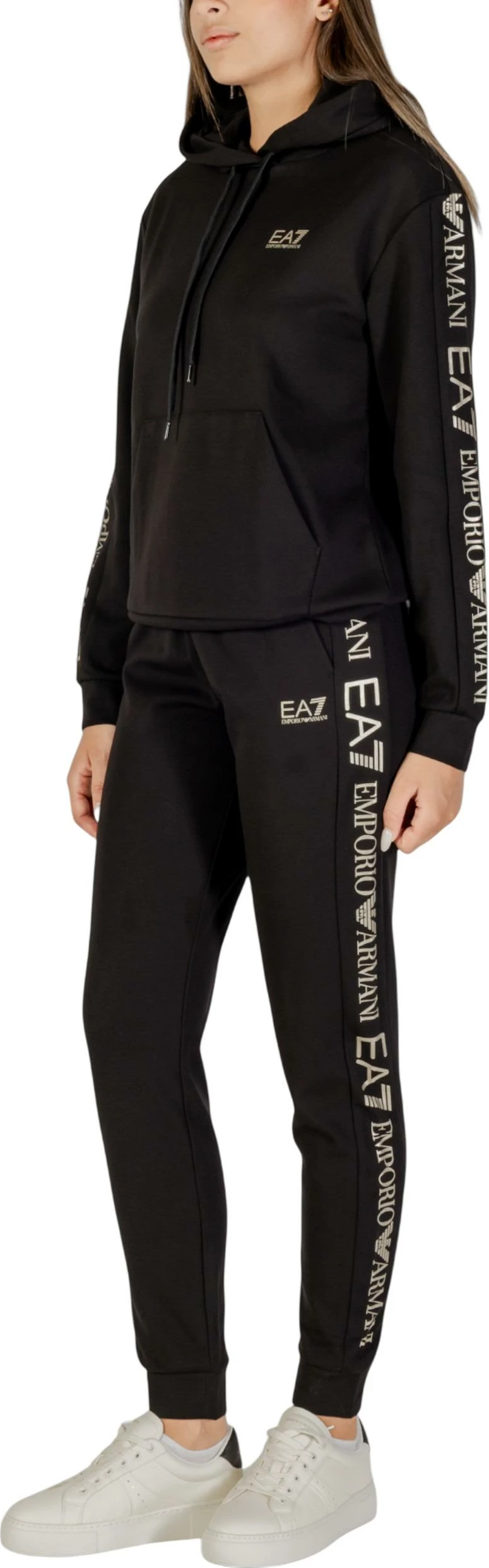 Trenerka për femra EA7 7W000789 AF18880, e zezë-ari [Madhësia: XXL]