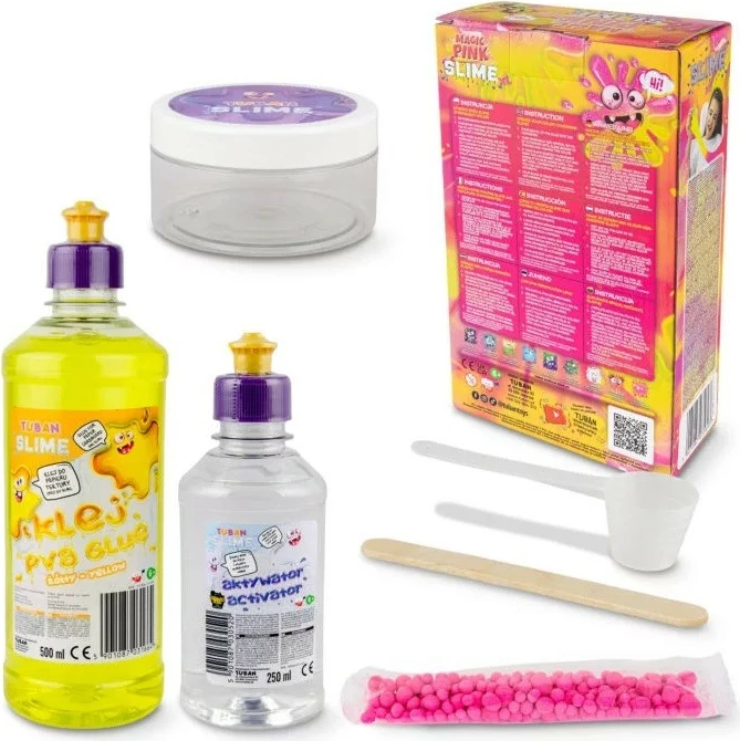 Set slime magjik DIY TUBAN TU3569, XL, shumëngjyrësh