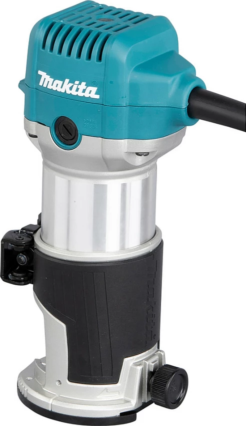 Frezë dore Makita RT0702C, 710W, 6/8 mm, 10000-34000 RPM, gjelbër/hiri