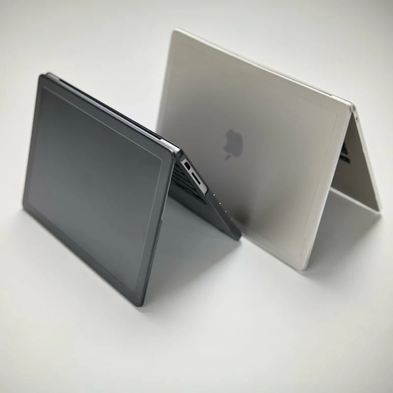 Etui i fortë për laptop Incase Edge Hardshell për MacBook Air 15" (M3 2024/M2 2023), polikarbonat, mat, i zi