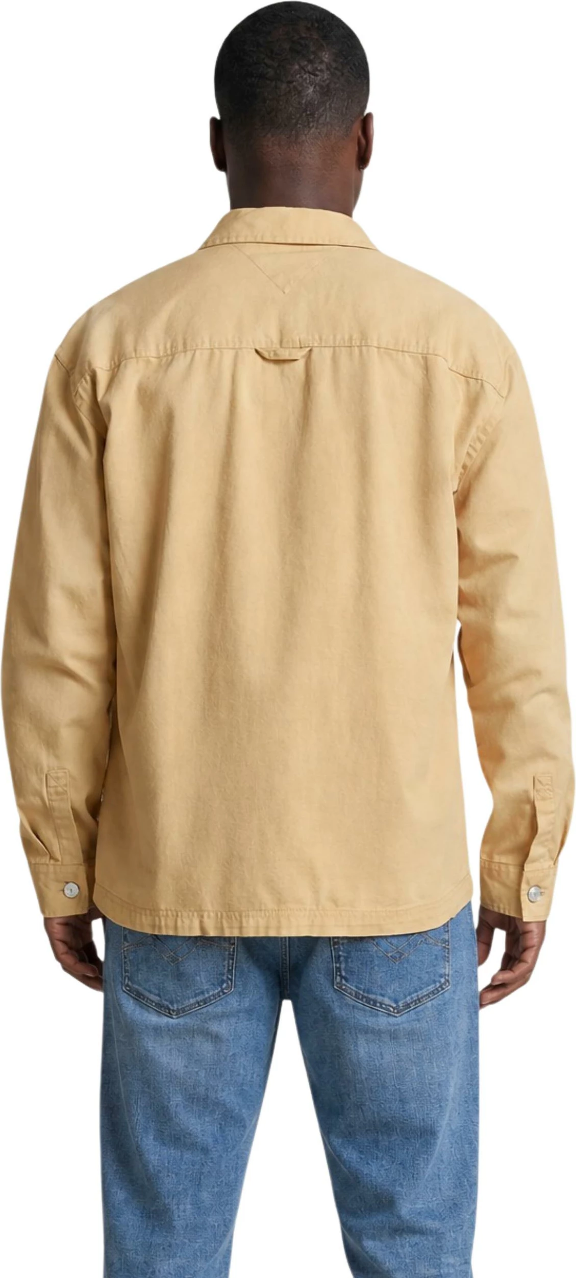Këmishë për meshkuj Tommy Hilfiger Jeans DM0DM20236, bezhë e çelët [Madhësia: M]