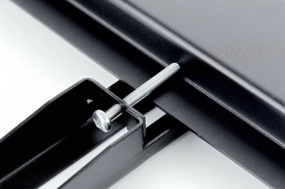 Mbajtës muri për monitor/TV Edbak FSM100, 32-55 inç, VESA 75x75-400x400, 15 kg, Zi