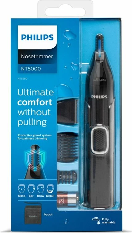 Trimer hunde dhe veshi Philips NT 5650/16, i zi