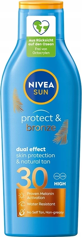 Krem për diell për femra Nivea Sun Protect & Bronze Tan Activating SPF30, 200ml