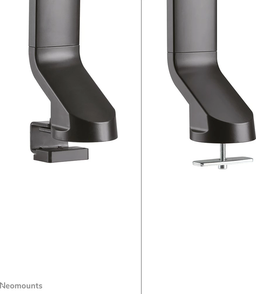 Mbajtës tavoline Neomounts FPMA-D860DBLACK, 2 ekrane, 27", i zi