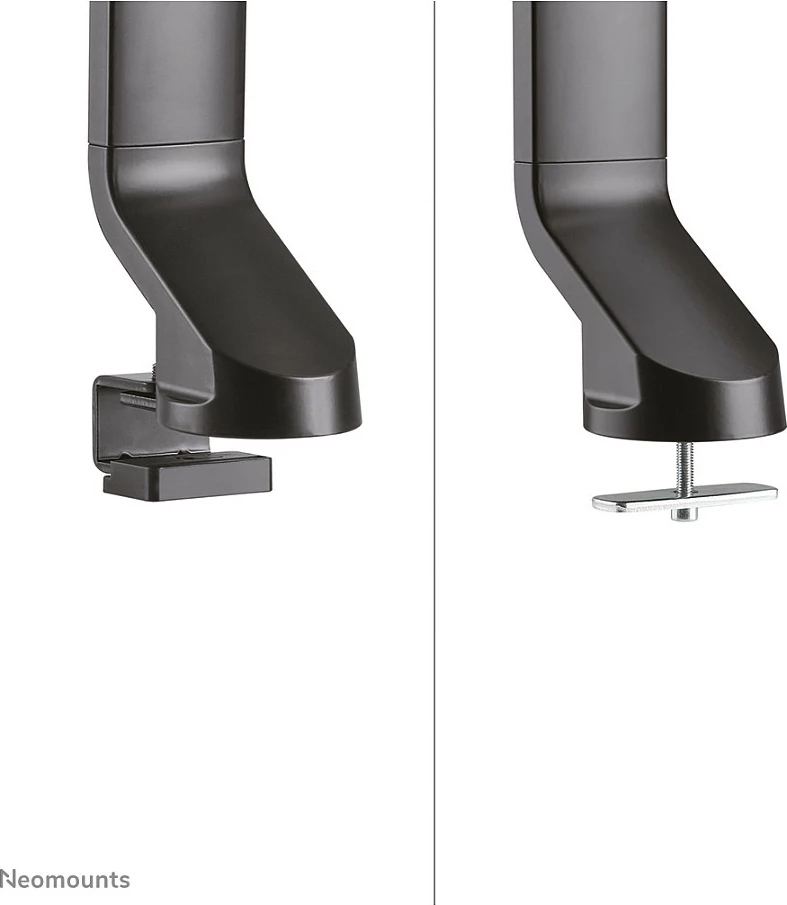 Mbajtës tavoline Neomounts FPMA-D860DBLACK, 2 ekrane, 27", i zi