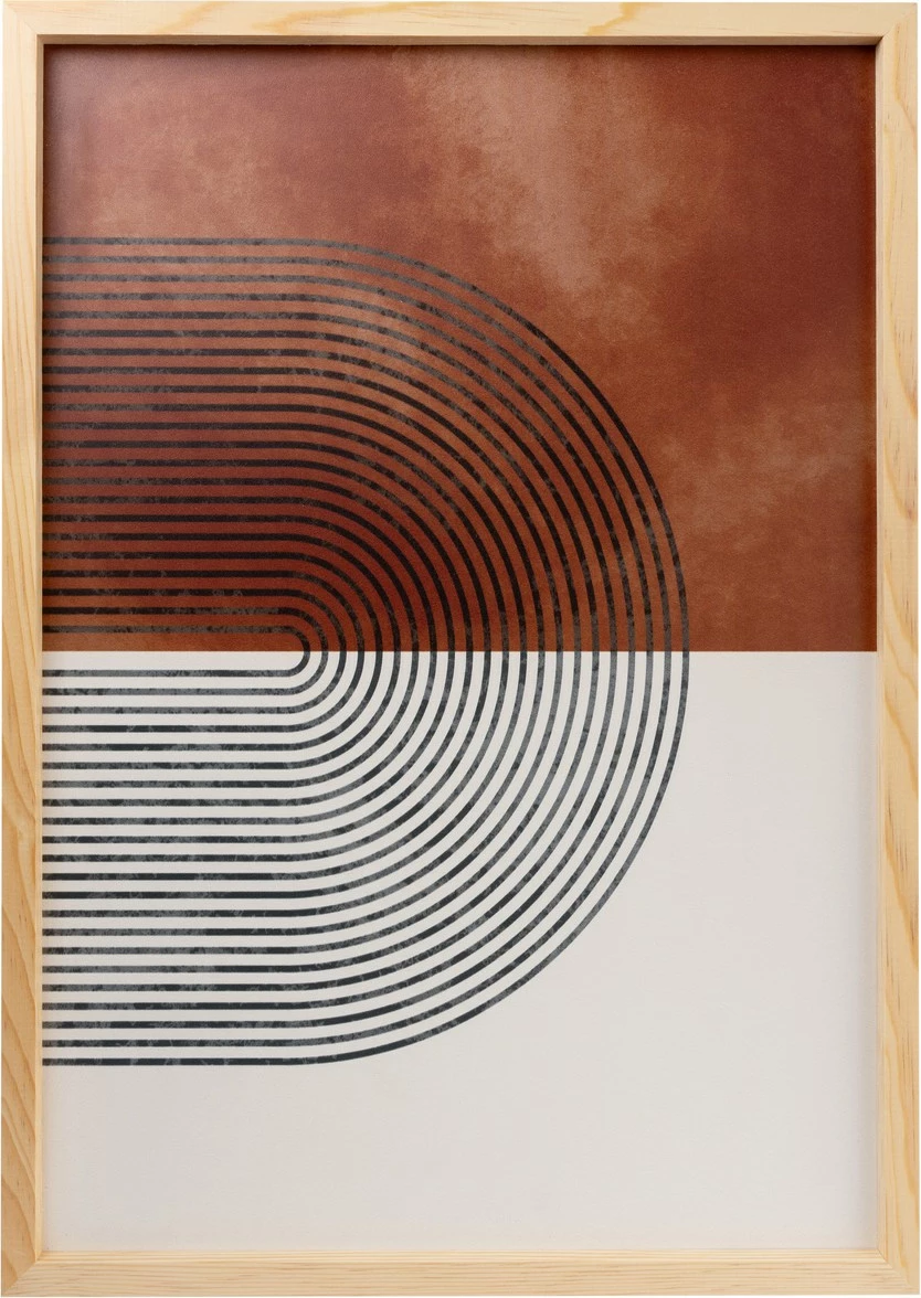 Pikturë dekorative me kornizë MDF (3 copë), Wallity, Huhu198, 20x30cm
