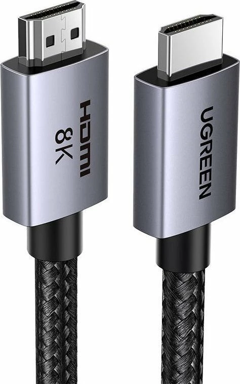 Kablo HDMI Ugreen HD171/25908 HDMI 2.1 1m 8K@60Hz, e zezë