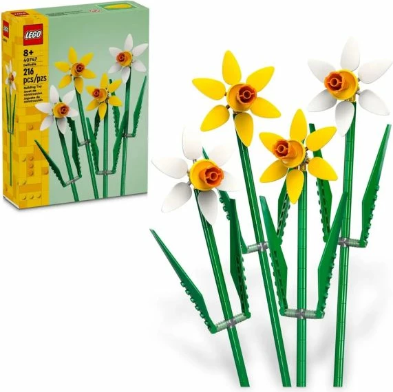 Set lodrash Lego Botanical për fëmijë, daffodils