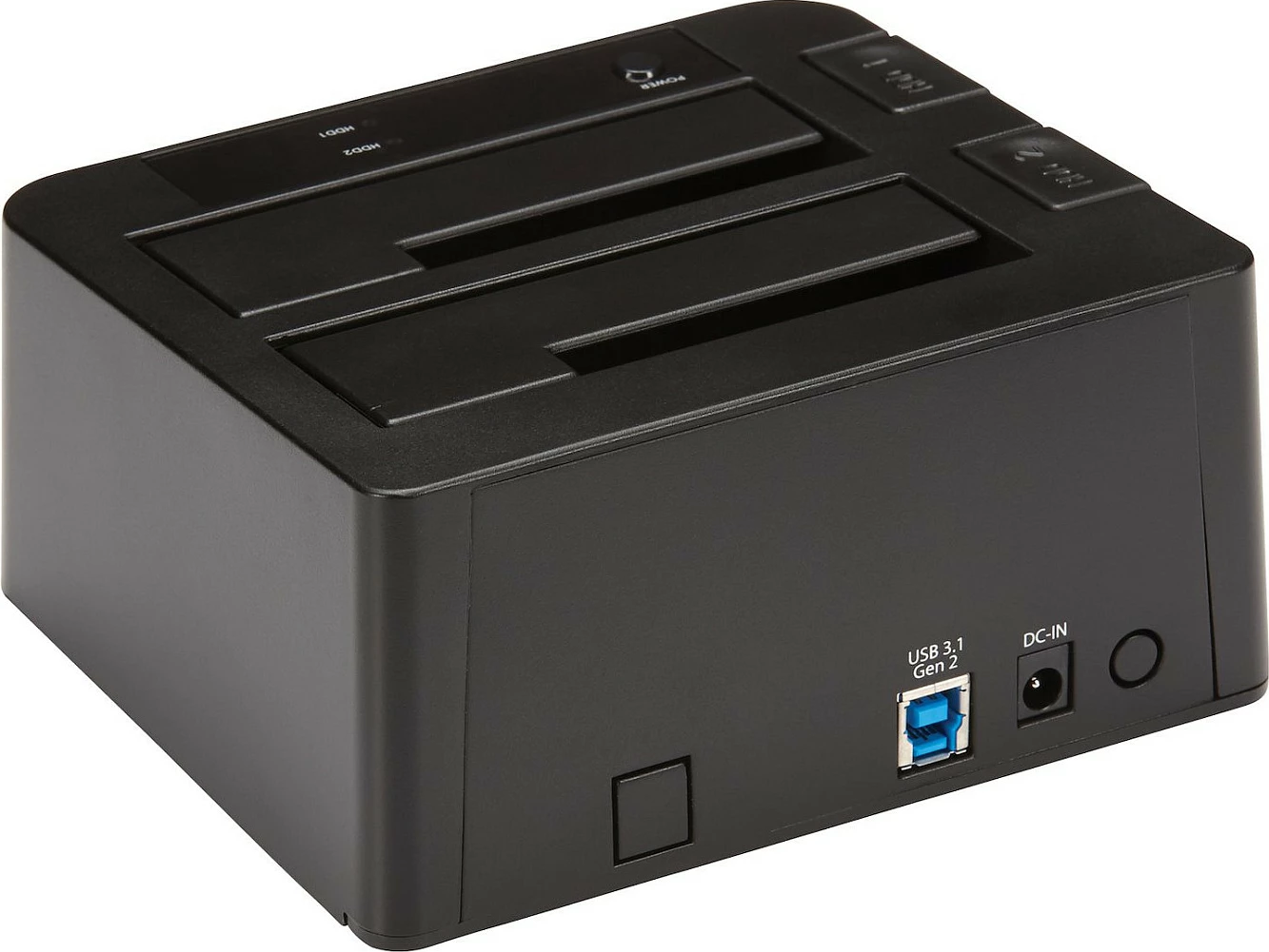 Stacion docking StarTech Dual-Bay USB 3.2 Gen 2 për SATA SSD/HDD 2.5/3.5, 10Gbps, i zi