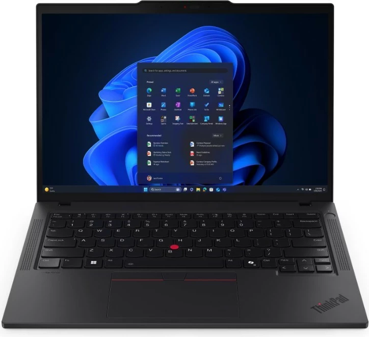 Ultrabook Lenovo ThinkPad T14 Gen 6, Intel Core Ultra 7 255U, 16GB RAM, 1TB SSD, 14.0" WUXGA, Windows 11 Pro, E zezë