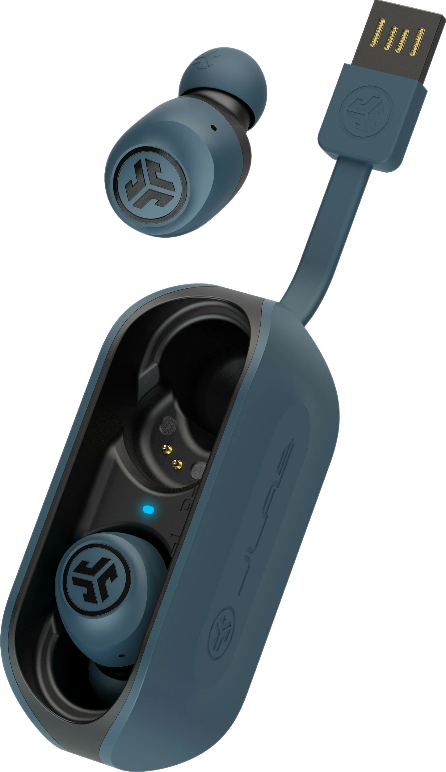 Kufje JLab GO Air True Wireless, Bluetooth 5.0, 20+ orë, Navy
