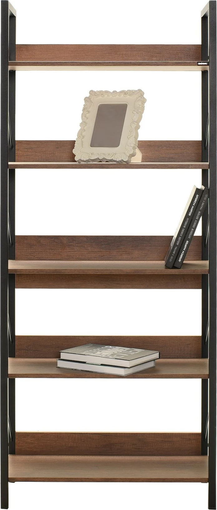 Raft librash Hanah Home, Ktp-850-Oo-1, ngjyrë arre, 73x172x35cm