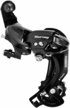 Ndërrues i pasëm biçiklete Shimano, i zi