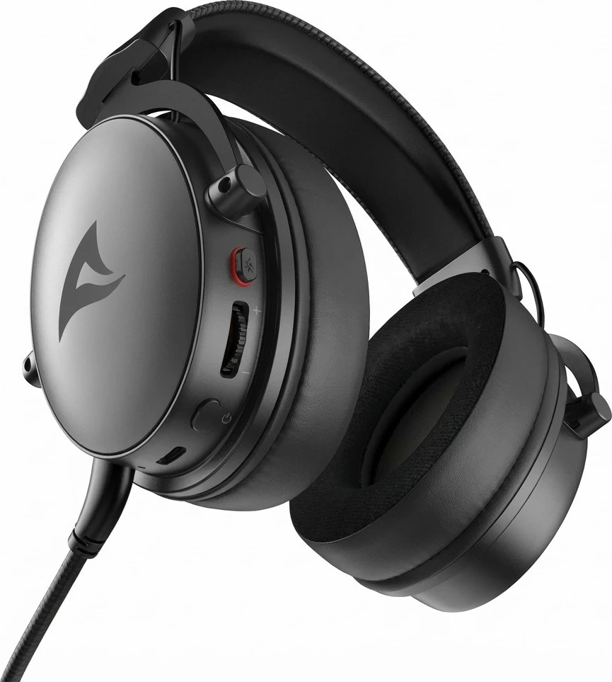 Kufje Sharkoon Skiller SGH40W, me mikrofon, over-ear, të zeza
