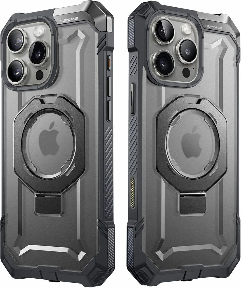 Mbështjellës Supcase UB Grip Mag për iPhone 16 Pro Max, MagSafe, Gri