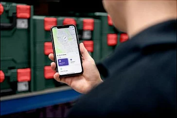 Tracker (Finder) Metabo 626965000, IP67, Apple Find My, iOS/CarPlay, i zi