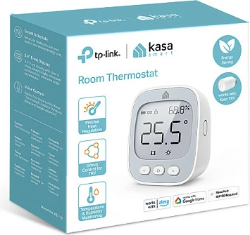 Termostat dhome TP-Link KE110, Wi-Fi, ekran E-Ink, i bardhë