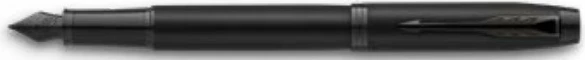 Stilograf PARKER IM Achromatic, i zi, medium, 1 copë