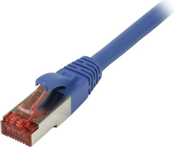 Kabllo rrjeti Synergy21 Patchkabel RJ45 CAT6 250MHz 0.25m S/FTP Superflex, blu