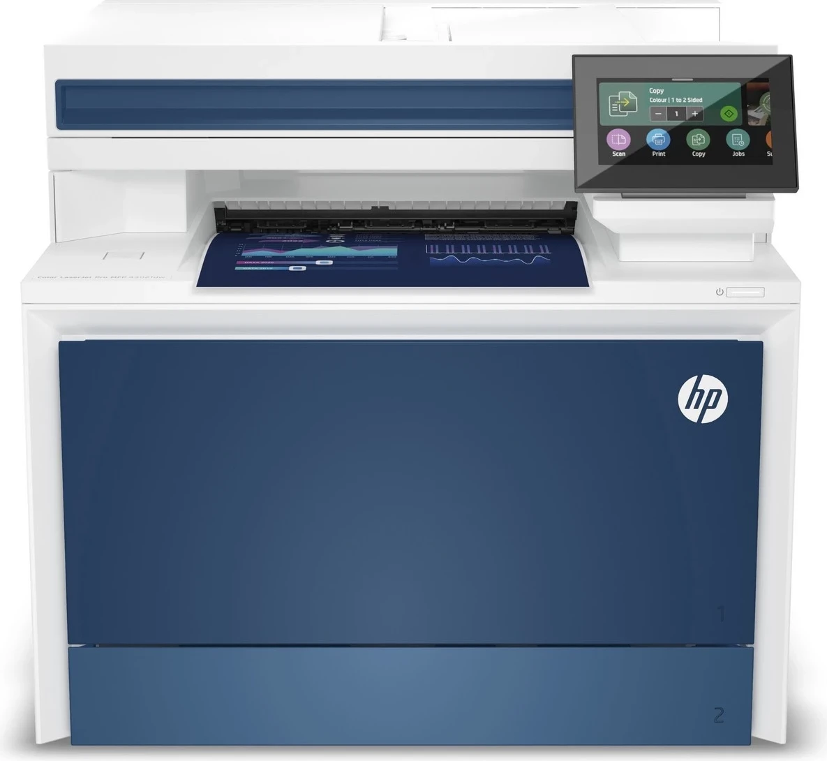 Printer HP Color LaserJet Pro 4302fdw, Faks, Duplex, WiFi, BT, Bardhë-Kaltër