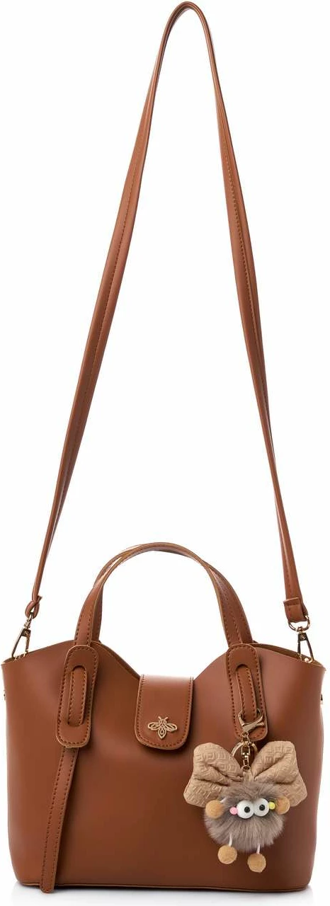 Çantë krahu Lucky Bees, ngjyrë tan