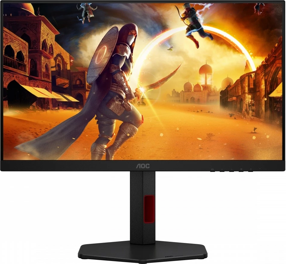 Monitor gaming AOC 24G4ZR 23.8\" FHD Fast IPS 240Hz (260Hz OC) 1ms, Pivot, i zi, me kabllo HDMI 1.8 m + DisplayPort 1.8 m
