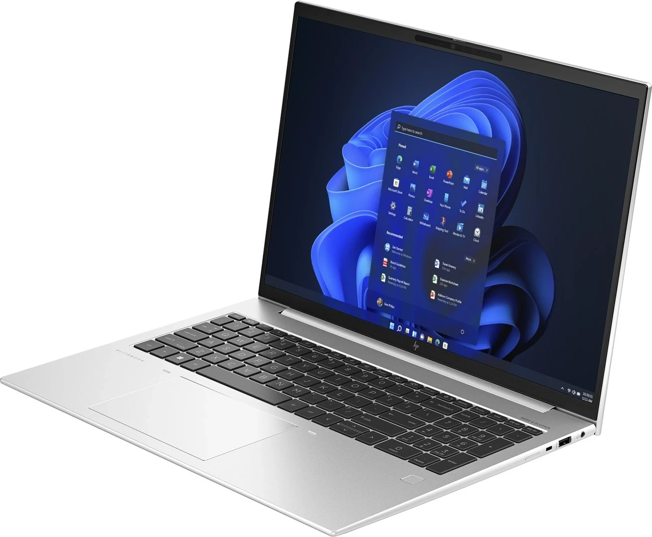 Laptop HP EliteBook 865 16 G10, AMD Ryzen 7 PRO 7840U, 16 GB RAM, 512 GB SSD, Argjendtë