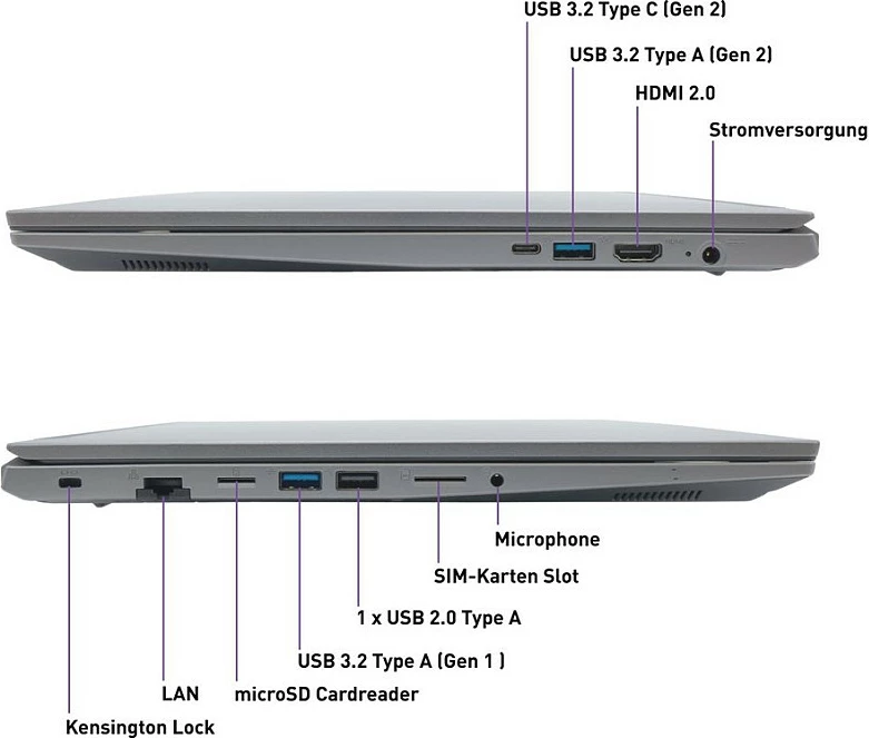 Laptop Terra MOBILE 1717R i7-1355U, 17.3 inch, Windows 11 Pro, gri