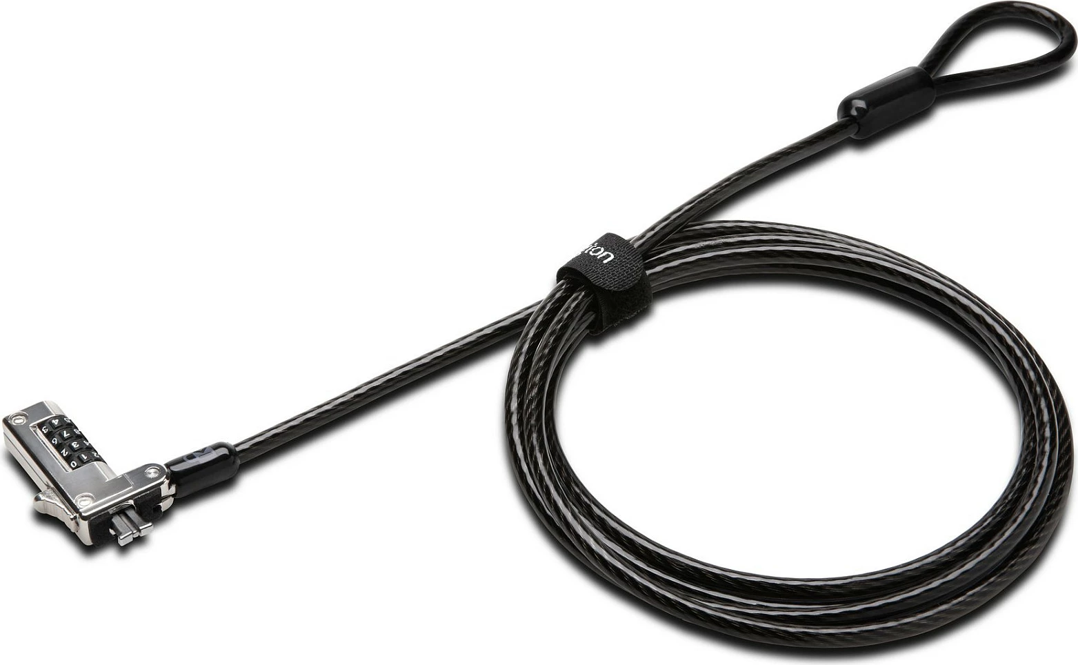 Kabllo sigurie Kensington Slim me kod, për laptop, 10000 kombinime, e zezë