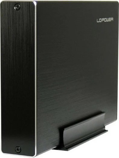 Kasë e jashtme LC-Power LC-35U3-Becrux-C1, 3.5", USB Type-C, e zezë