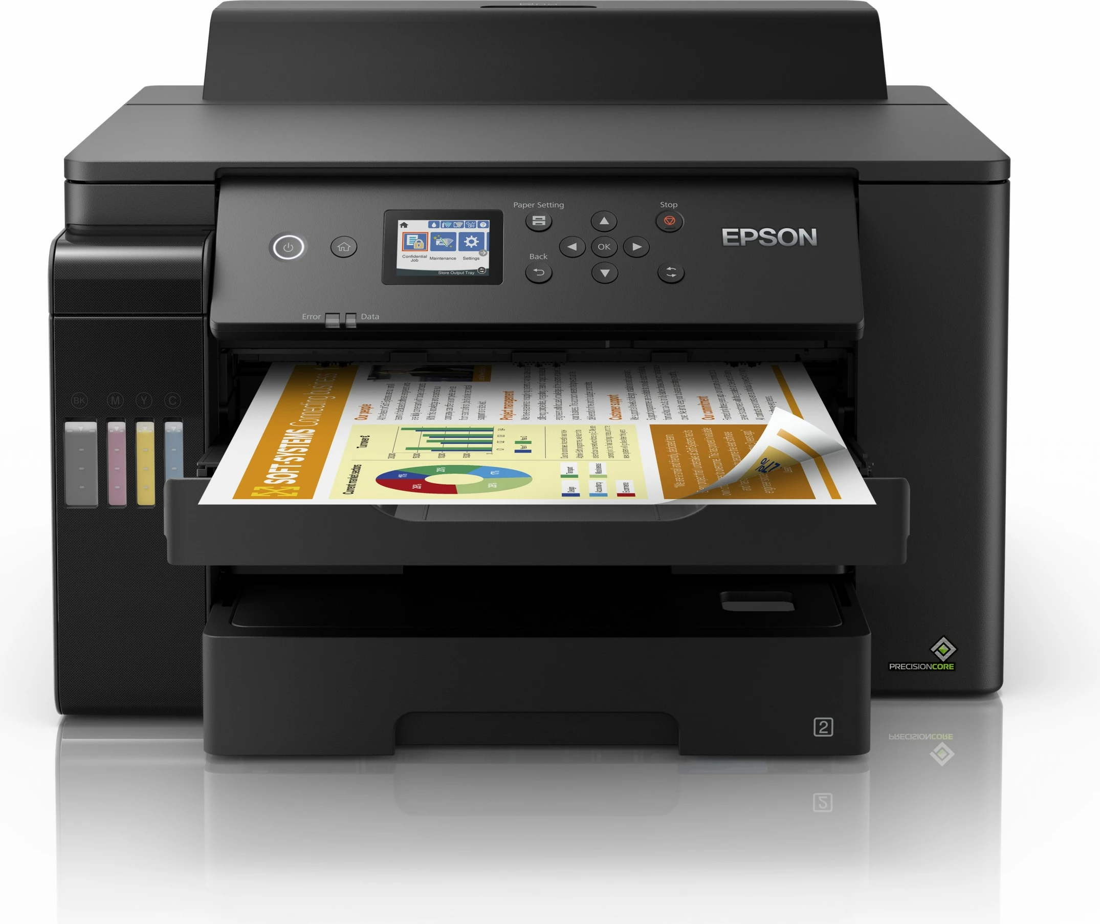 Printer Epson EcoTank ET-16150, A3+, duplex, LCD, Wi-Fi, i zi
