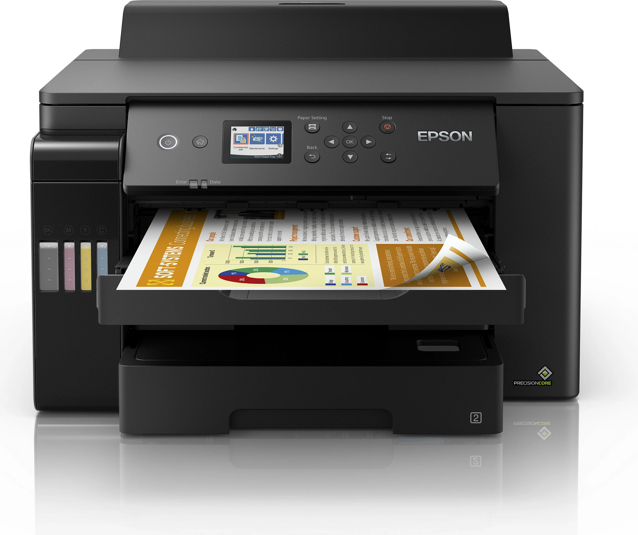 Printer Epson EcoTank ET-16150, A3+, duplex, LCD, Wi-Fi, i zi