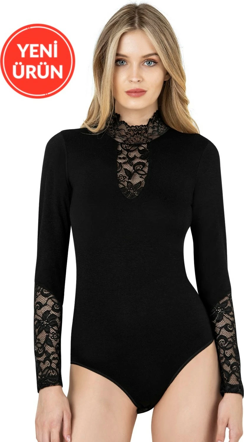 Trupore për femra Özkan 26860, e zezë