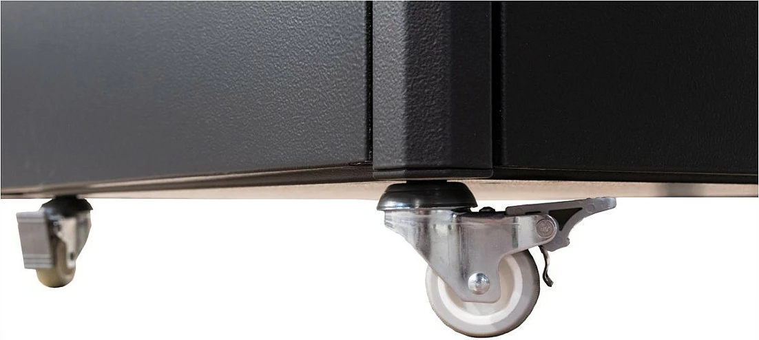 Rrota kastori ROLINE lockable, set 4 copë, kapacitet 250 kg, çelik