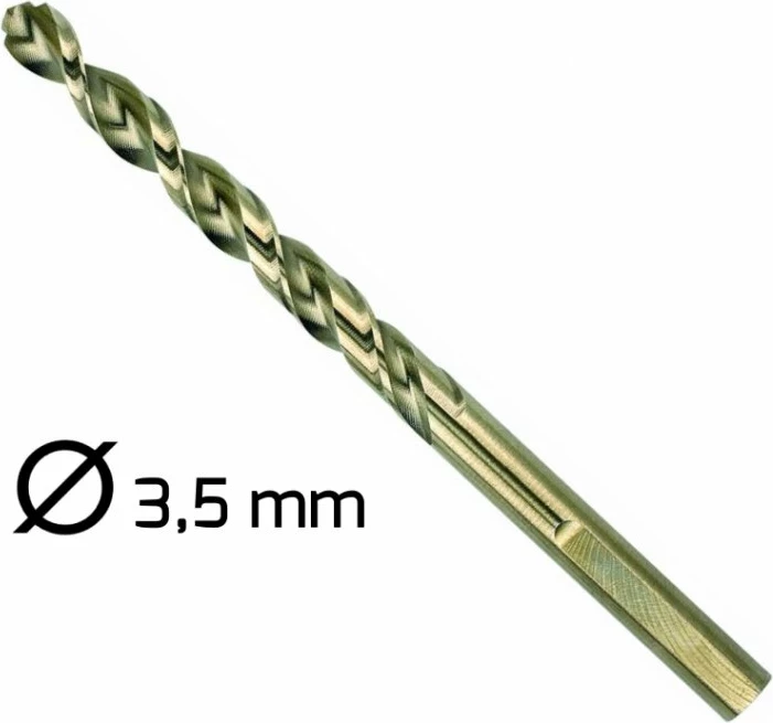 Burgji kobalti DeWalt DT5408 HSS-E Extreme 3.5x70 mm, 2 copë