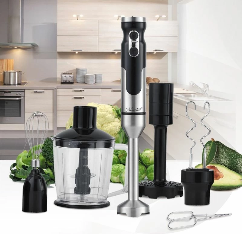 Blender set MAESTRO MR-567, inox/zi