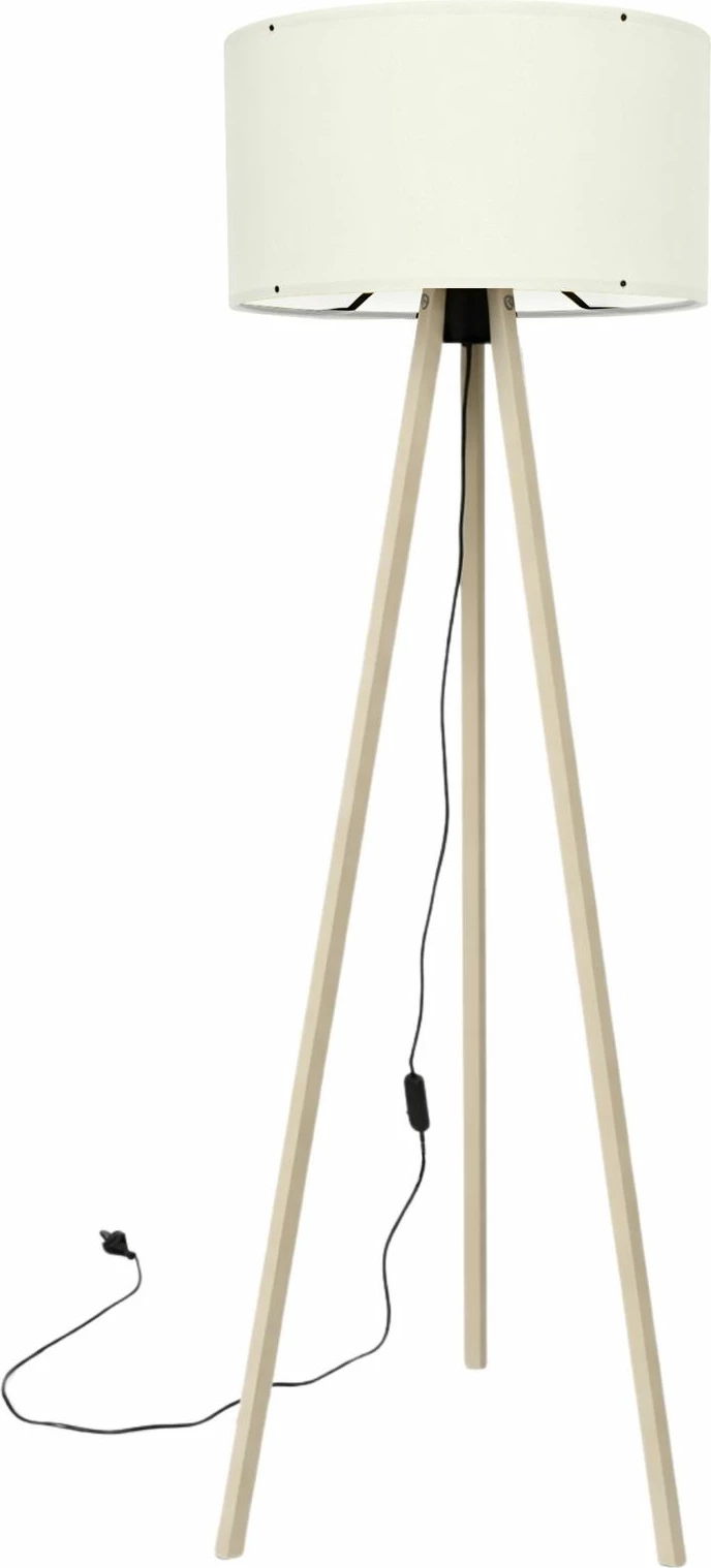 Llambë dyshemeje Opviq, AYD-1523, e bardhë dhe lisi, 38x140 cm