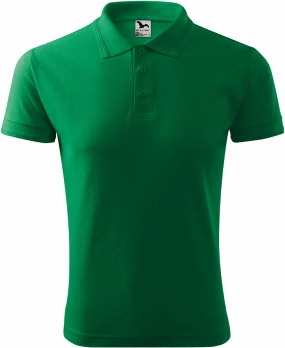 Fanellë polo për meshkuj Malfini, jeshile [Madhësia: M]