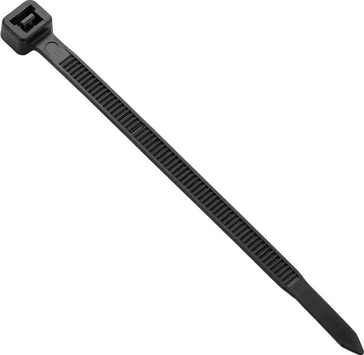 Lidhëse kabllosh Synergy21 ALLNET 19zbh, 160x2.6 mm, 100 copë, UV rezistente, të zeza