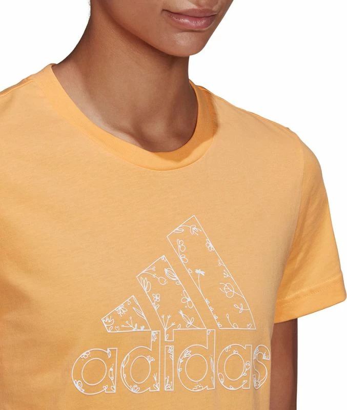 Maicë adidas për femra, e verdhë