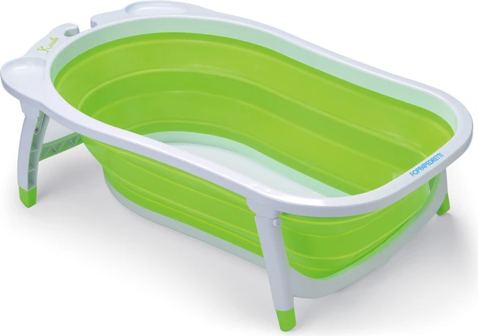 Vaskë e butë Bellows space-saving tray – green