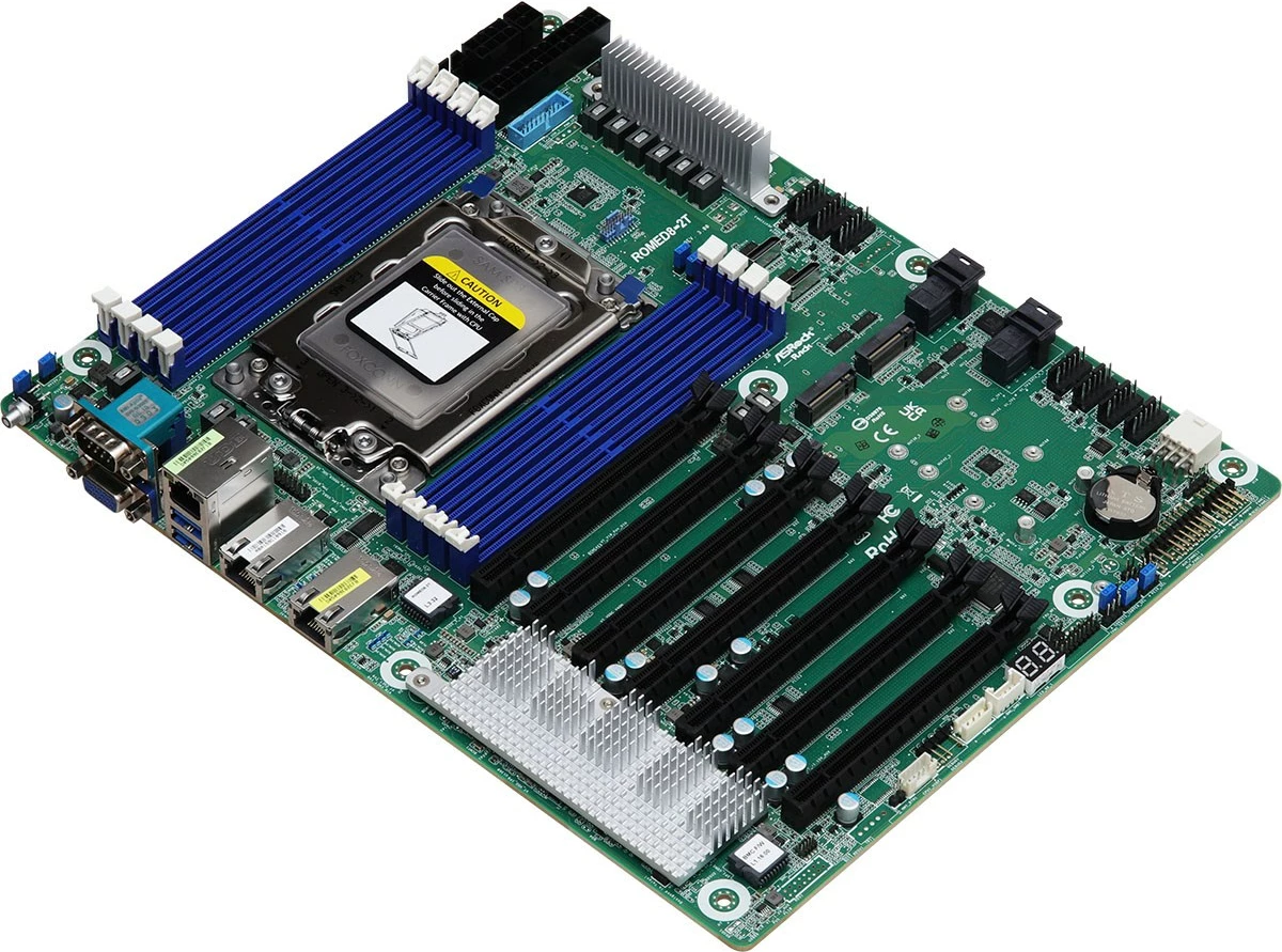 Pllakë amë Asrock ROMED8-2T/BCM Socket SP3 ATX