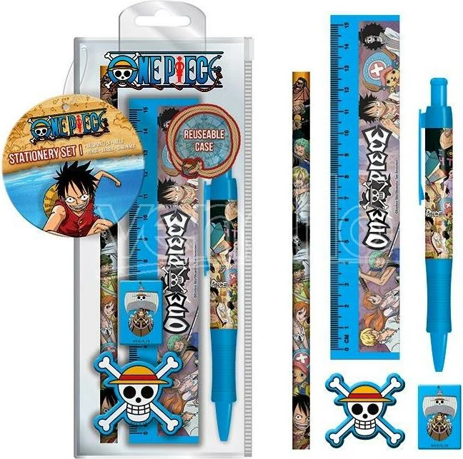 Set zyre/shkolle Pyramid International One Piece Whole Cake Island, vizore 15 cm, 6 copë