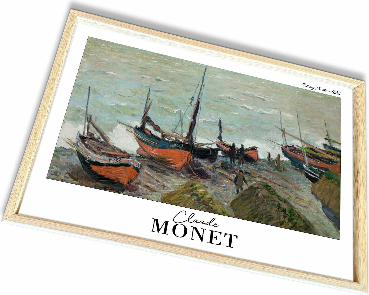 Pikturë dekorative me kornizë, Wallity, 4262AHSMONET-015