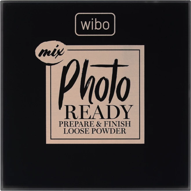 Pudër e lirshme për fytyrë Wibo Photo Ready Mix Loose Powder 2in1, transparent, 14g