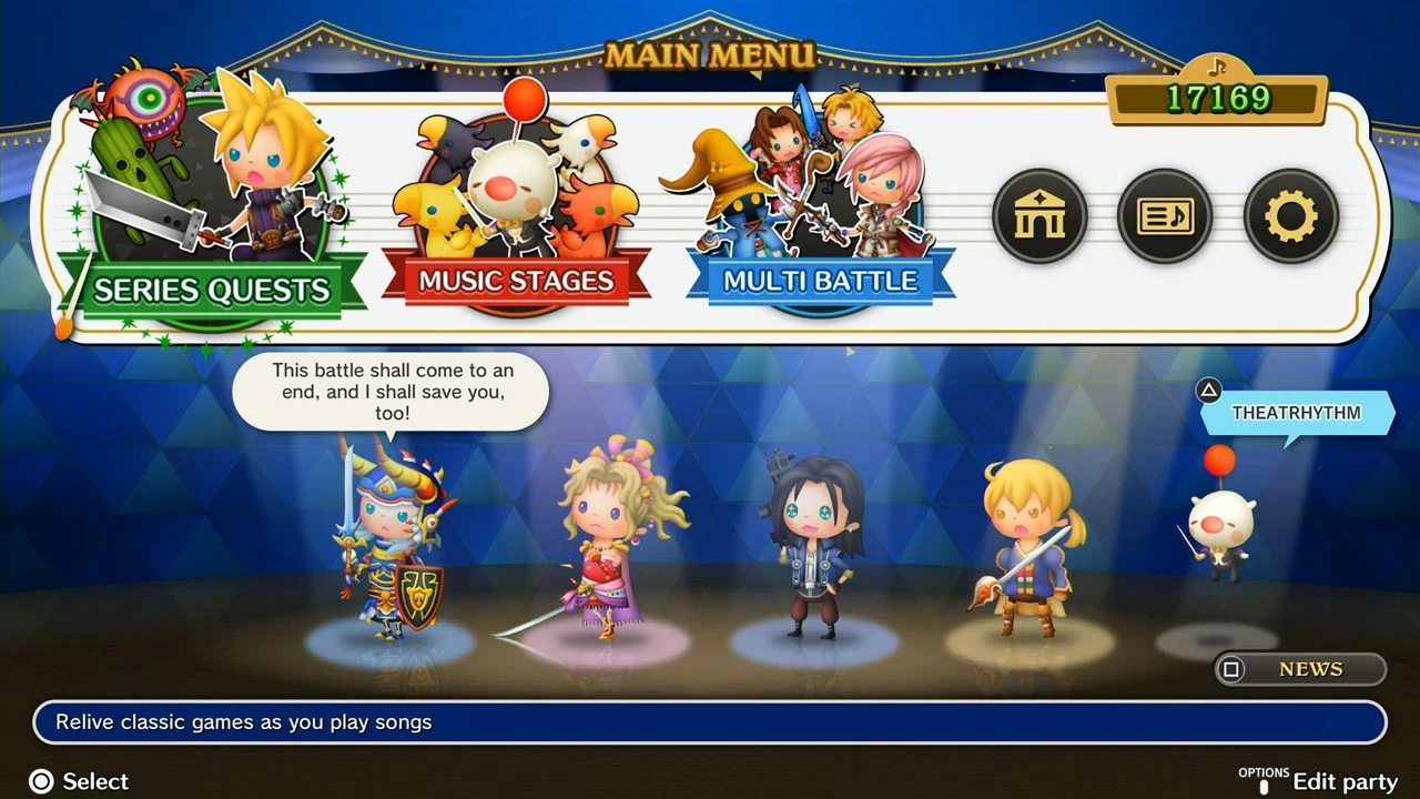 Lojë PS4 Square Enix Theatrhythm Final Bar Line